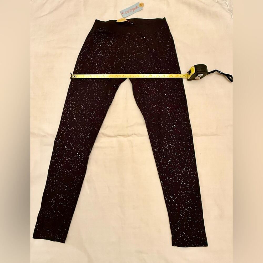 Cat & Jack Black Sparkle Leggings Size XL NWT - Picture 9 of 12